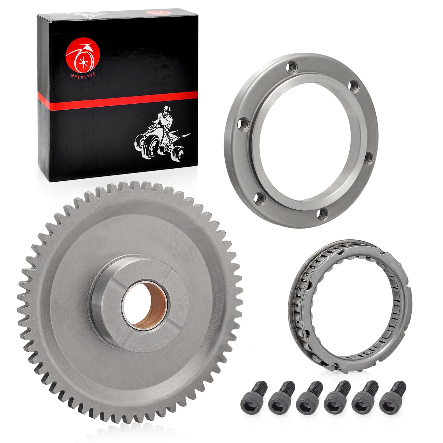 Amazon.com: Starter Clutch kit One Way Bearing Idler Gear 59T For